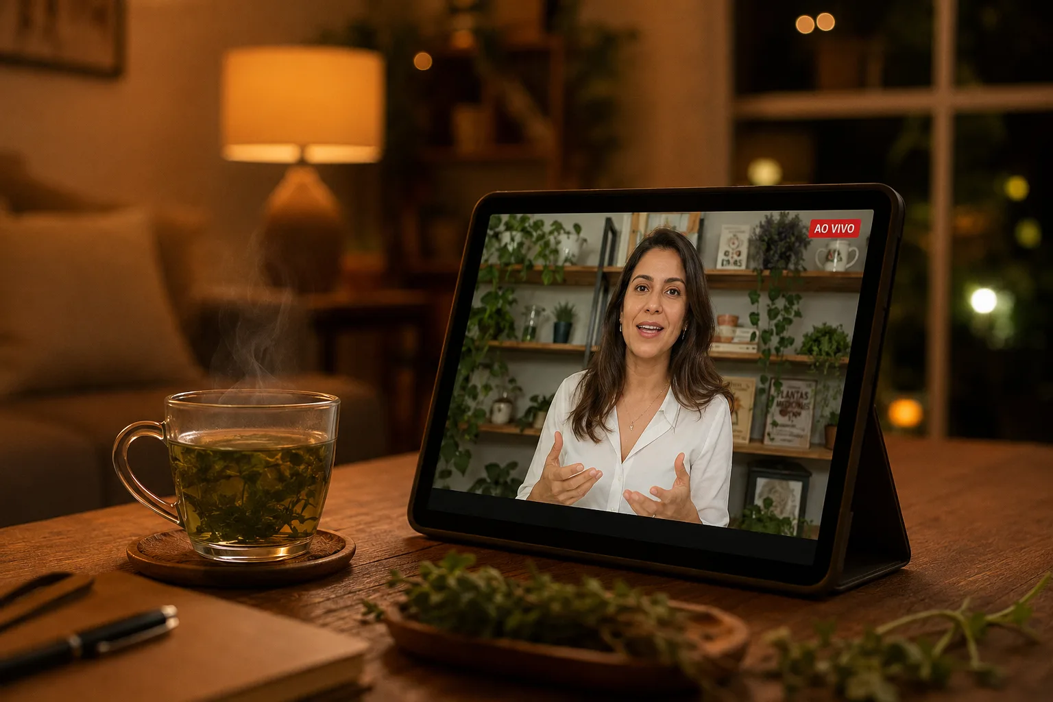 Aula ao vivo toda segunda no Naturopatia Academy